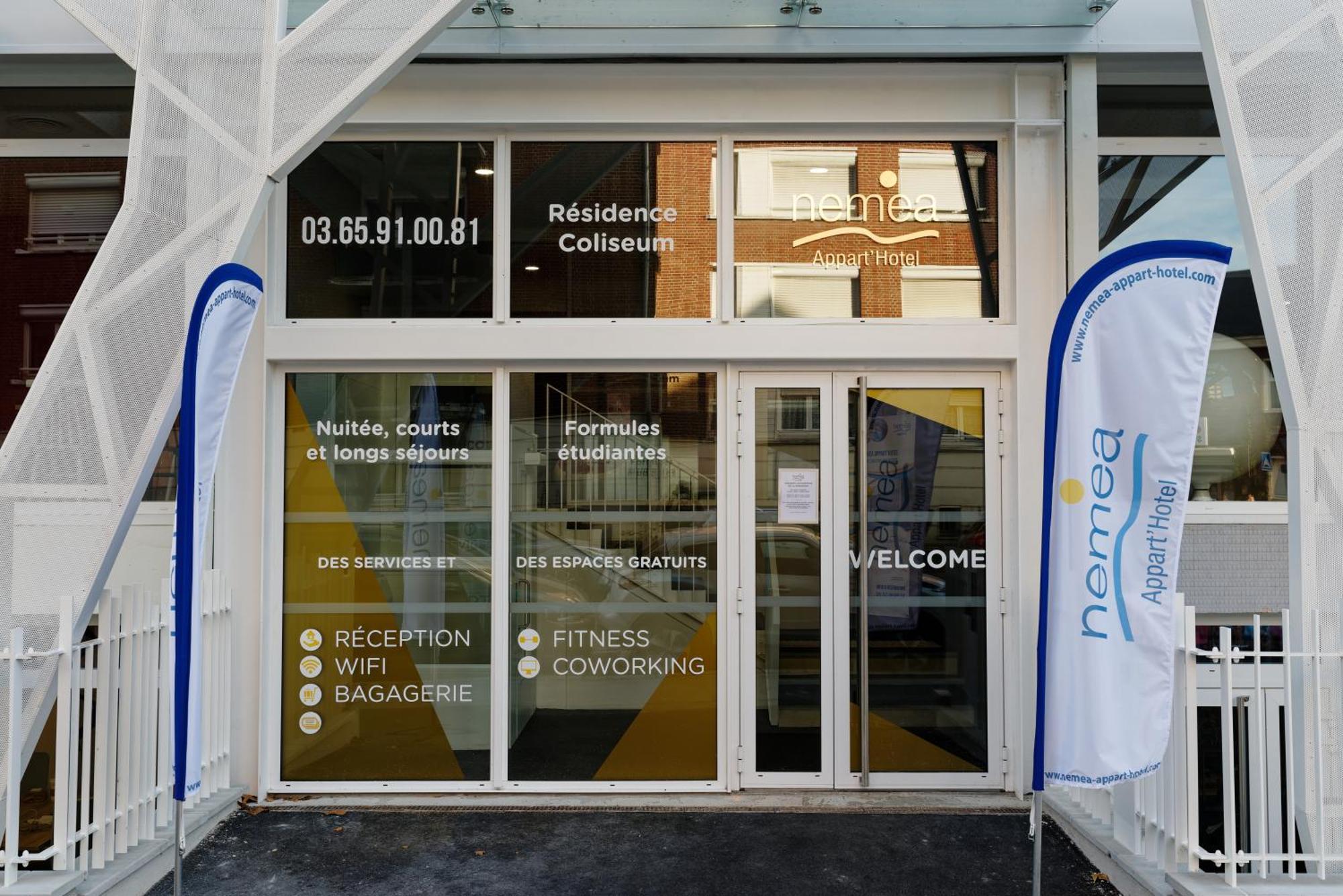 Nemea Appart Hotel Coliseum Amiens Centre Экстерьер фото